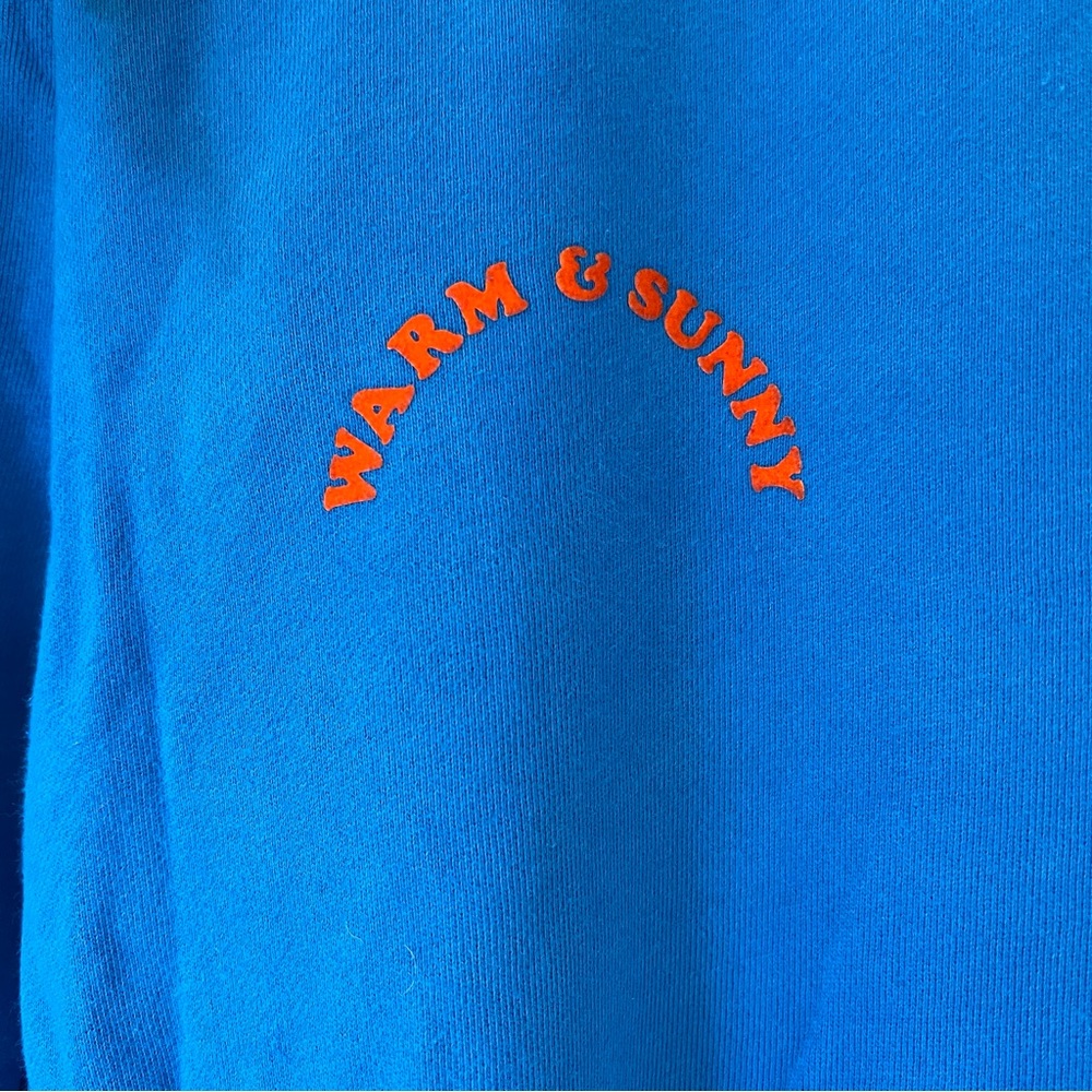 Bright blue joggers by Warm - Picture 3 of 6